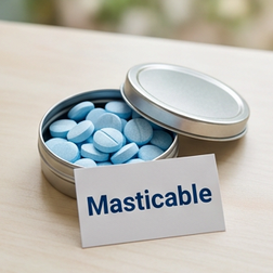 ¿Qué es el sildenafilo masticable y cómo funciona?