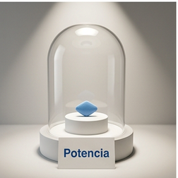 ¿Cuál es la potencia y la seguridad de sildenafilo y viagra 100 mg?